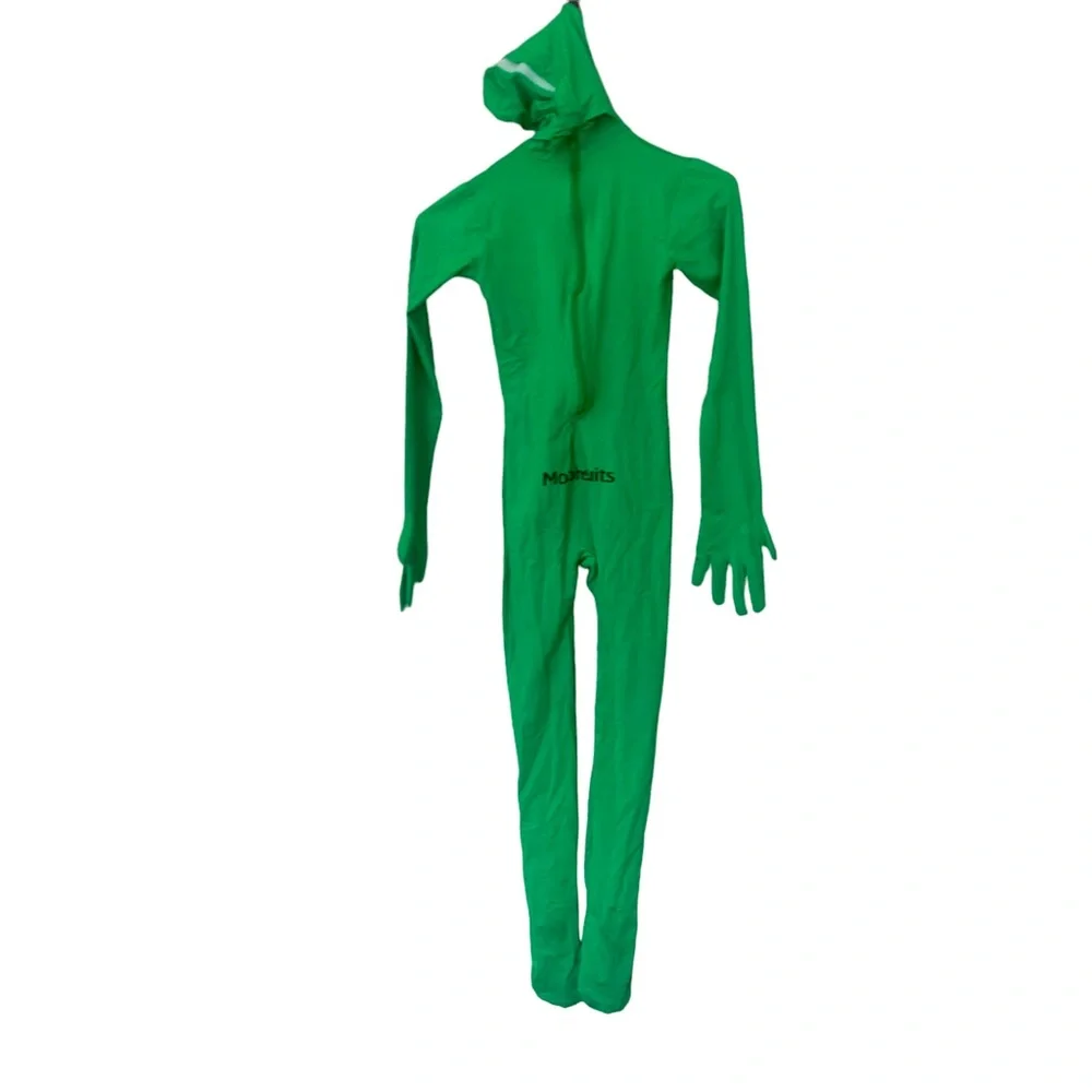 Morphsuits Green Morphsuit full body suit from head to toe, M ages 12+ Halloween